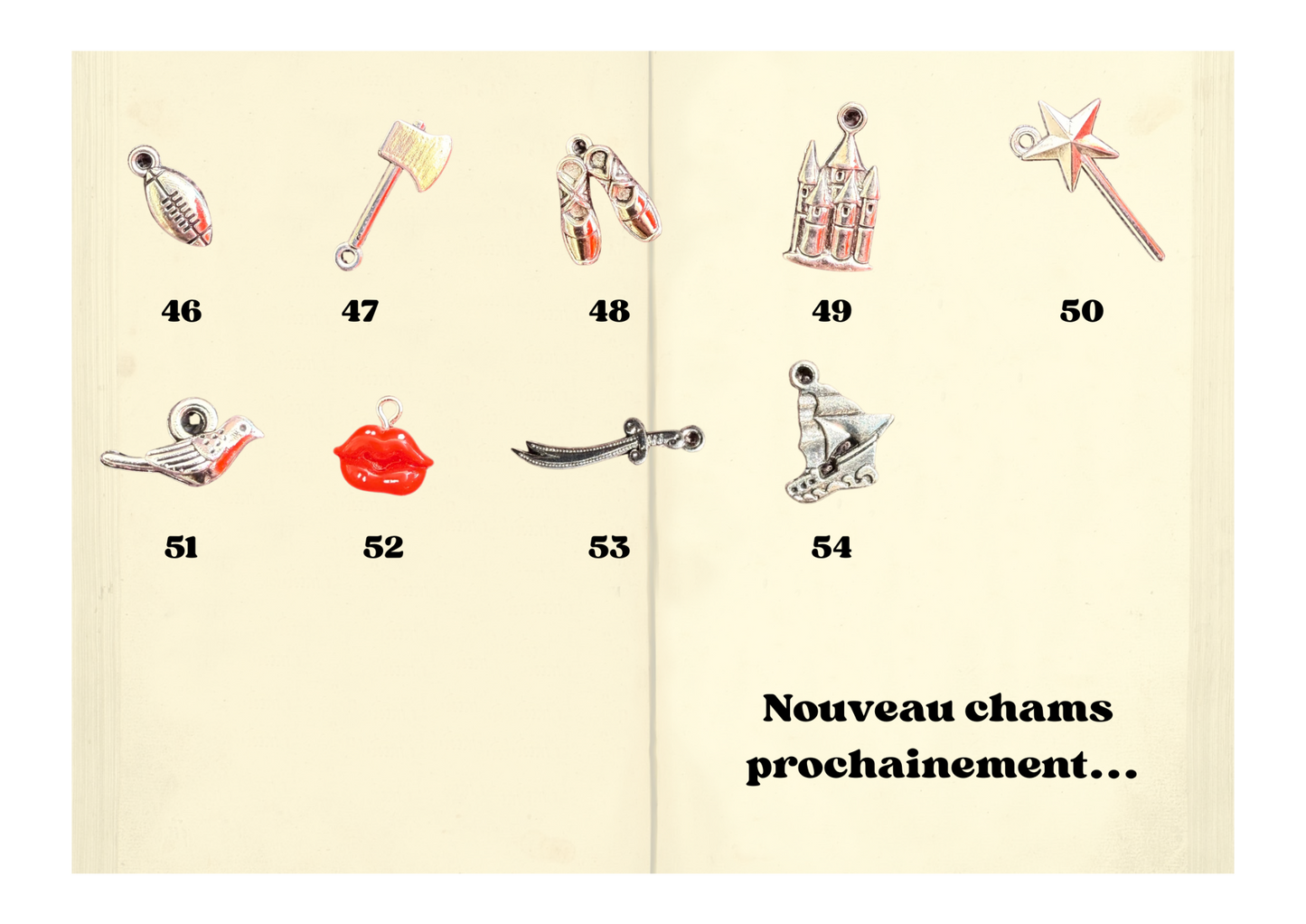 Marque-pages bijoux Personnalisable