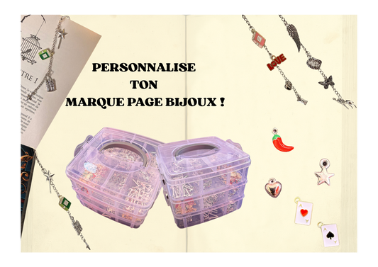 Marque-pages bijoux Personnalisable