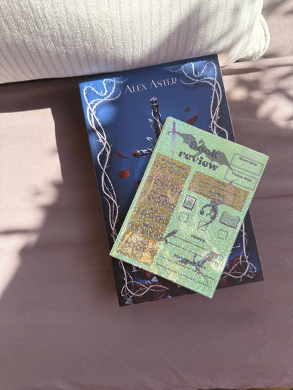Enchanted - réversible book review & notes pad (Fantasy)