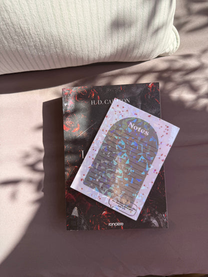 Obsession - réversible book review & notes pad (Dark romance)