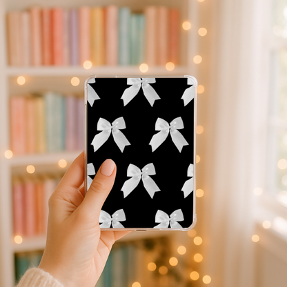 Insert kindle « nœud blanc et noir »