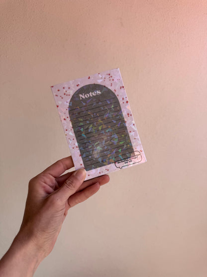 Obsession - réversible book review & notes pad (Dark romance)